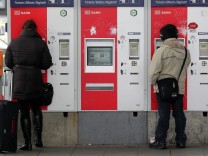 Fahrkartenautomaten der Deutschen Bahn