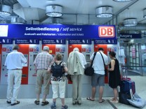 Neu gestaltetes Reisezentrum am Hauptbahnhof in München, 2017