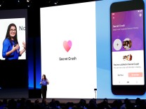FILE PHOTO: Facebook's Fidji Simo speaks about the Facebook Dating app during Facebook Inc's annual F8 developers conference in San Jose